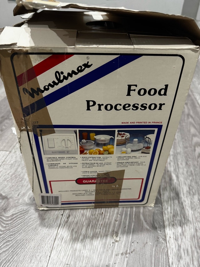 Vintage Moulinex Food Processor – Made in France – Complete Set - photo 3