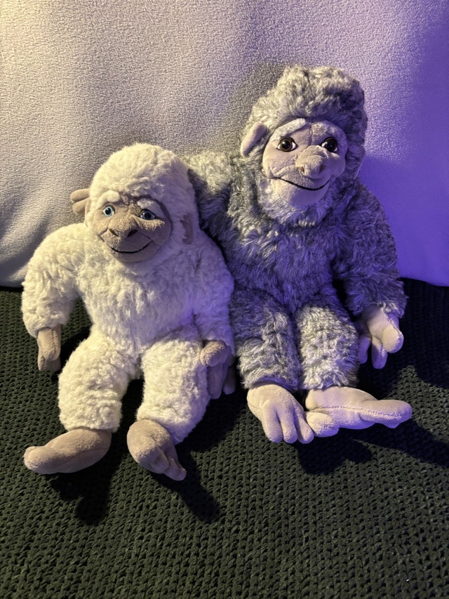 Zeke O'Connor Yeti Plush Toy Pair