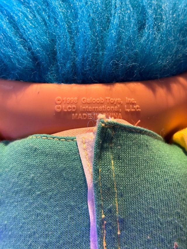 Galoob 1998 Troll Doll - photo 3