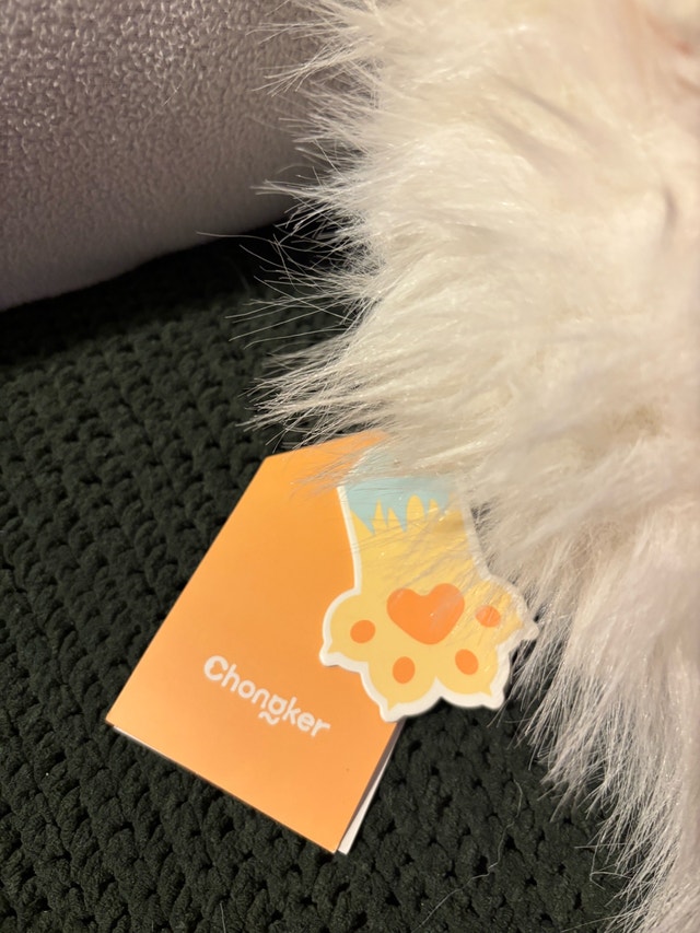 Chongker Plush Cat Purse / Bag - New tags, no shoulder strap - photo 2