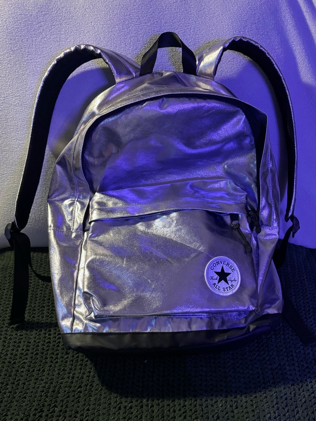 Converse Chuck Taylor Backpack - Silver Metallic