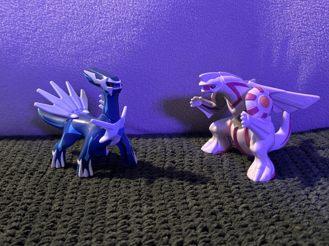 Pokémon McDonald’s Dialga and Palkia Figures