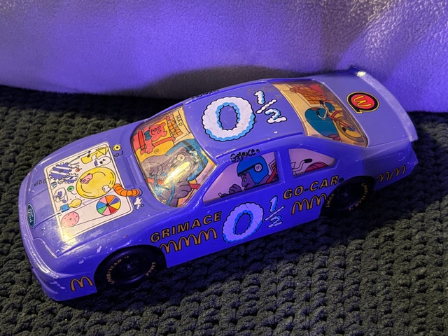 Racing Champions Ford Thunderbird McDonald's Grimace