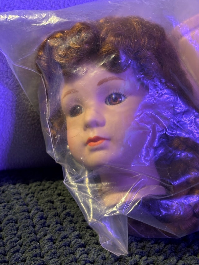 Vintage Porcelain Crafts Doll Making kit - doll parts - photo 2