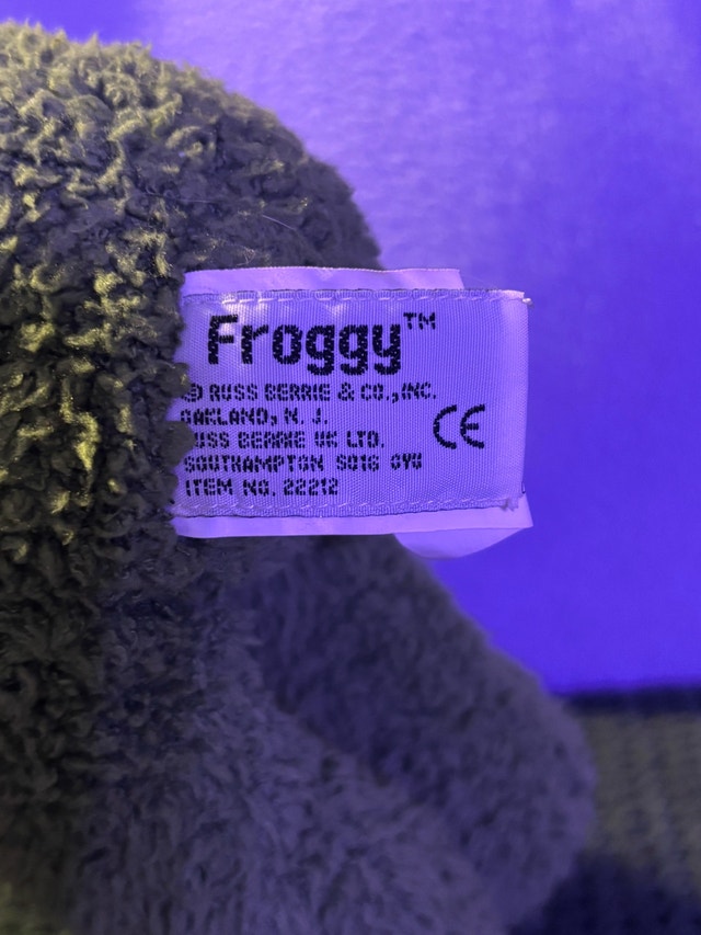 Russ Berrie Froggy Plush Vintage 12” - photo 3