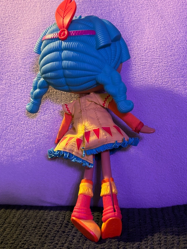 MGA 2011 LALALOOPSY FEATHER TELL-A-TALE FULL SIZE 12" no totem - photo 4