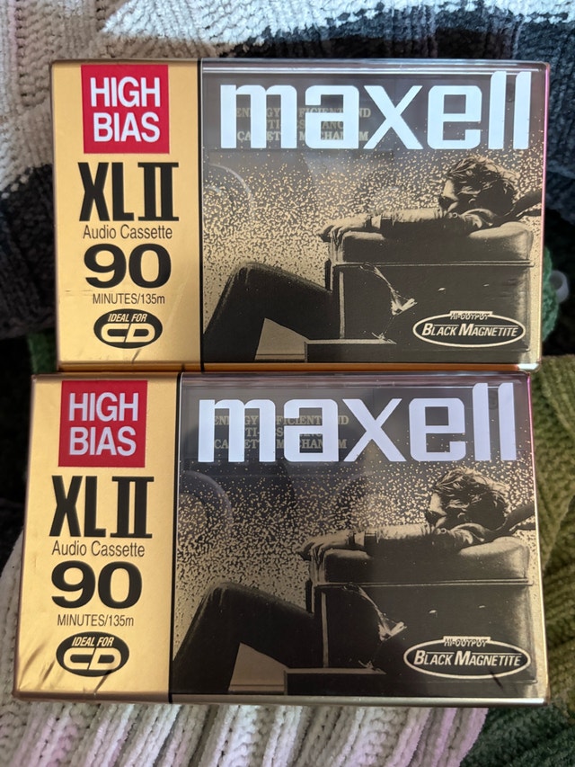 Maxell XLII 90 Audio Cassettes