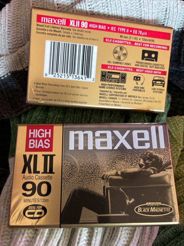 Maxell XLII 90 Audio Cassettes - photo 2