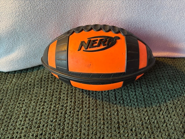 2005 Nerf All-Weather Rubber Football Hasbro Vintage Toy