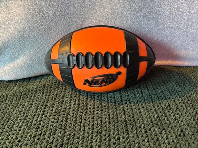 2005 Nerf All-Weather Rubber Football Hasbro Vintage Toy - photo 2