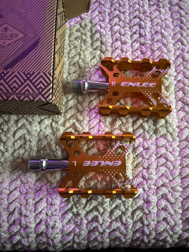 ENLEE Aluminum Alloy Bicycle Pedals - photo 3