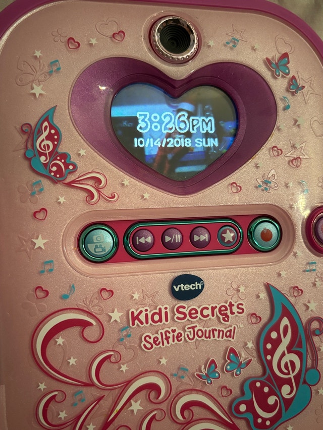 2018 VTech Kidi Secrets Selfie Journal - Tested working - photo 5