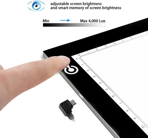 LitEnergy A4 LED Light Tracing Box USB Power - photo 5