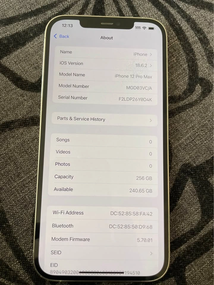 Apple iPhone 12 Pro Max 256GB Unlocked - photo 3