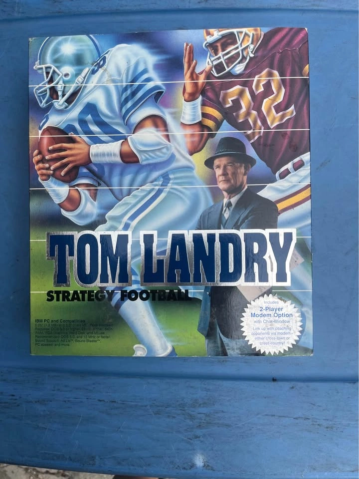 Vintage Tom Landry Strategy Football IBM PC Game - photo 5