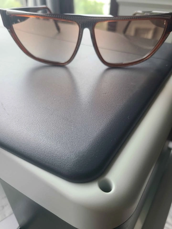 Vintage Krizia Tortoise Shell Sunglasses K23 col 02 Italy - photo 2