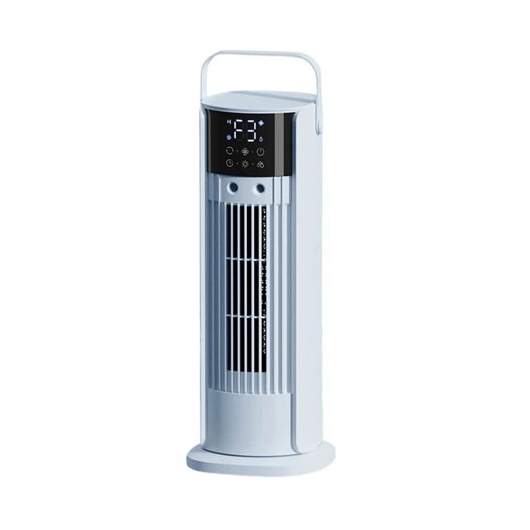Portable Vertical Evaporative Air Cooler, 700ml Water Tank LED T - photo 4