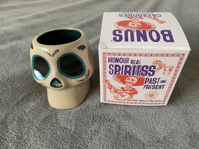 Cazadores Tequila Skull Cup Brand New