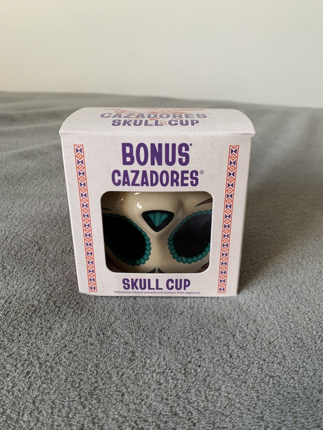 Cazadores Tequila Skull Cup Brand New - photo 2