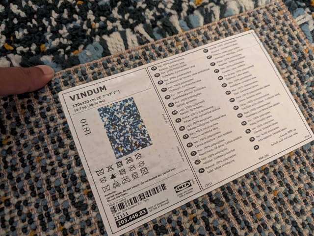 Ikea Vindum Rug - High Pile - photo 2