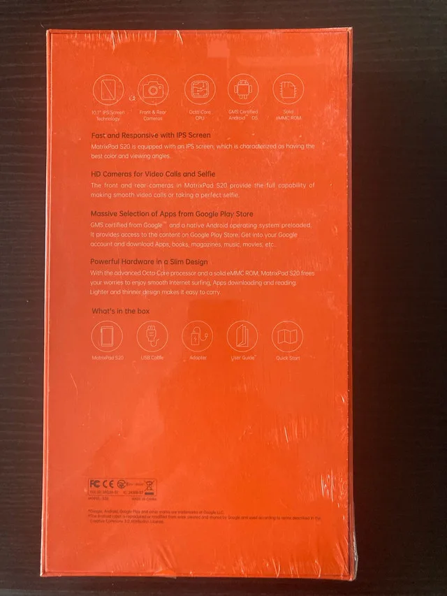 Vankyo MatrixPad S20 (Android Tablet) image indicator(2)