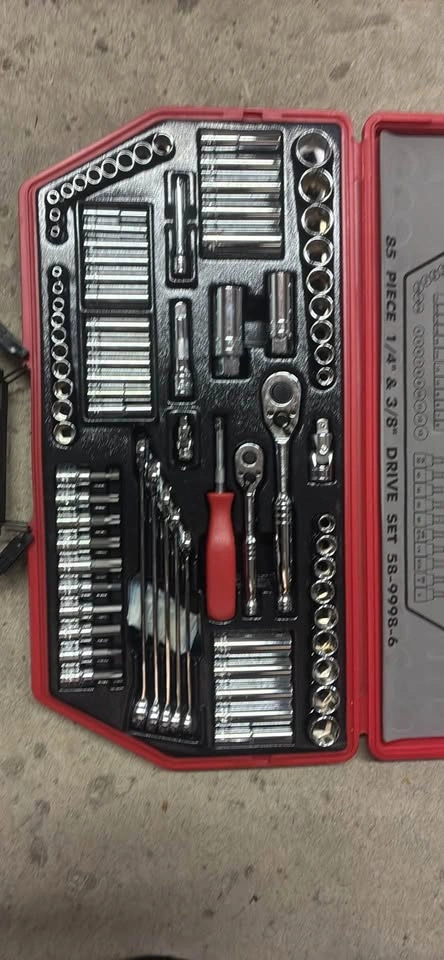 Mastercraft Professional 85pc Socket Set 1/4" & 3/8" Drive - photo 2