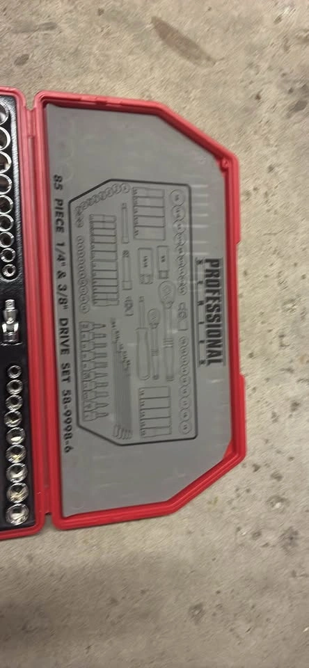 Mastercraft Professional 85pc Socket Set 1/4" & 3/8" Drive - photo 3