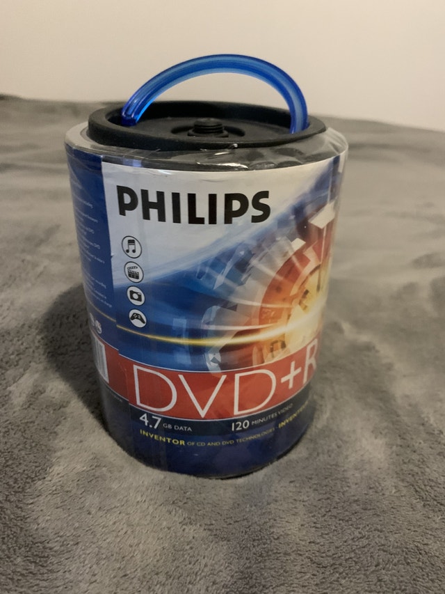 Philips DVD+R 100 pack brand new