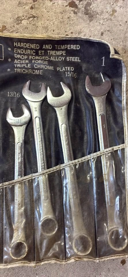 Vintage Brico 11-Piece Combination Wrench Set (SAE) - photo 2