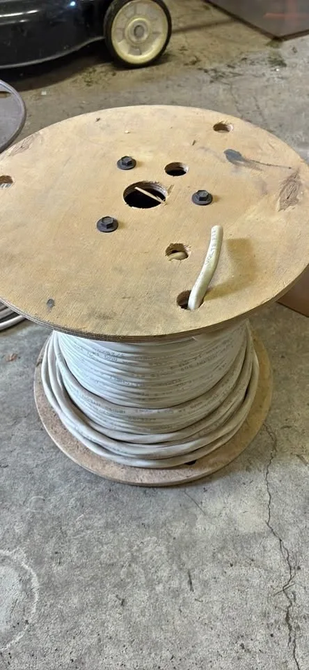 14/3 NMD90 Electrical Wire Spool - White