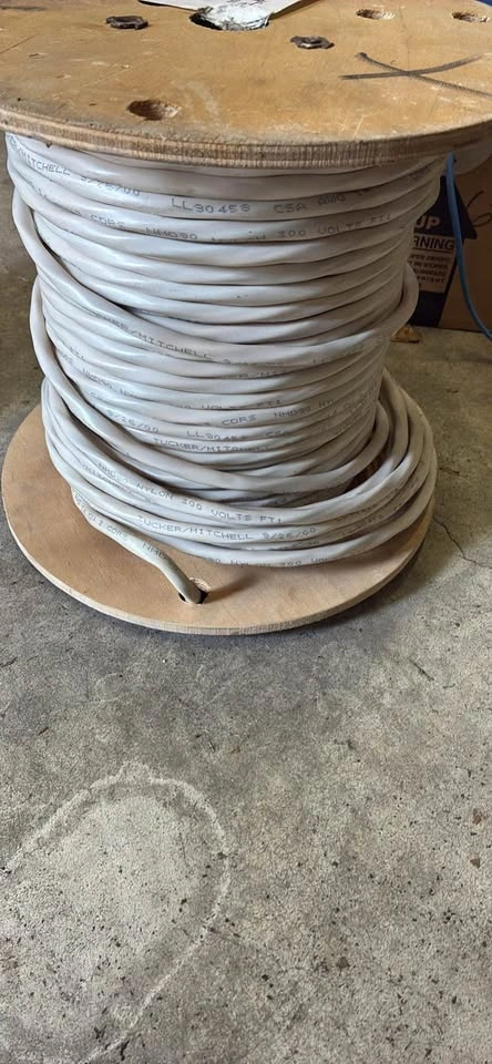 14/3 NMD90 Electrical Wire Spool - White - photo 4