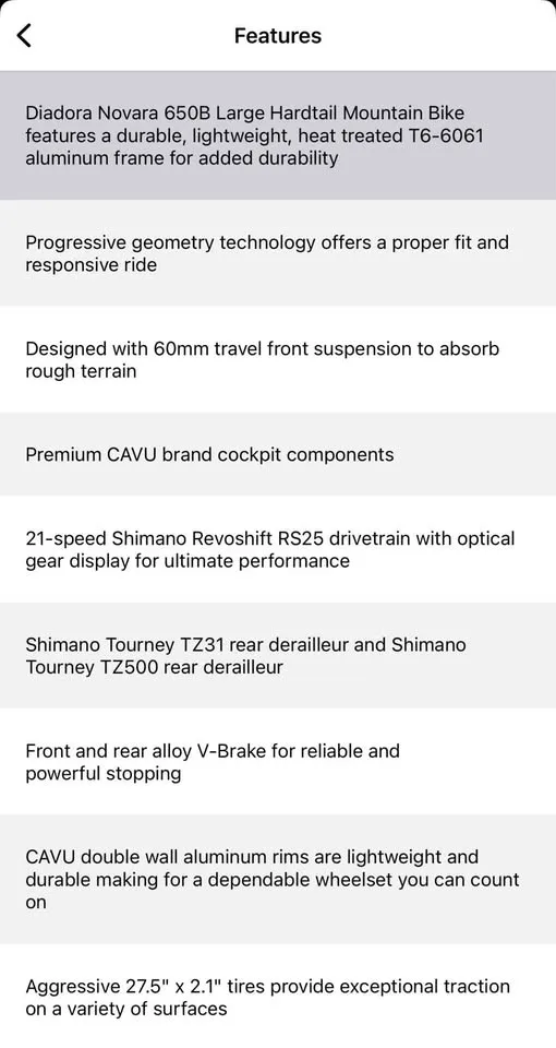 Diadora Novara 650B Hardtail Mountain Bike image indicator(8)