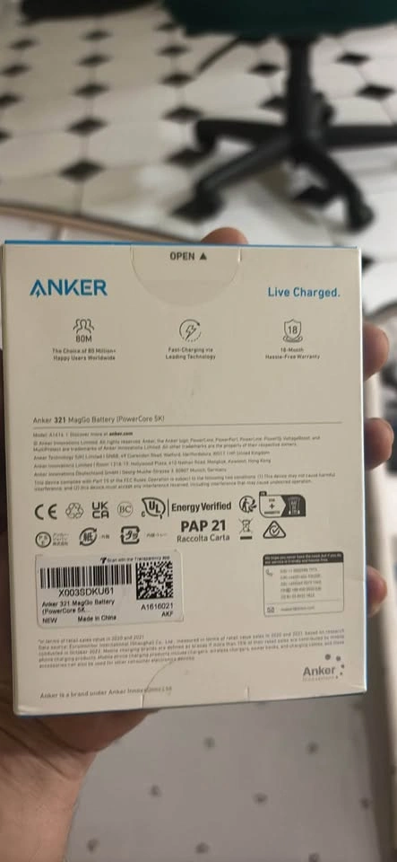 Anker 321 MagGo Battery (PowerCore Magnetic 5K) - photo 2