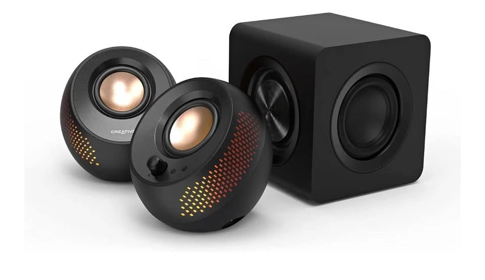 Creative Pebble X Plus 2.1 USB-C Computer Speakers