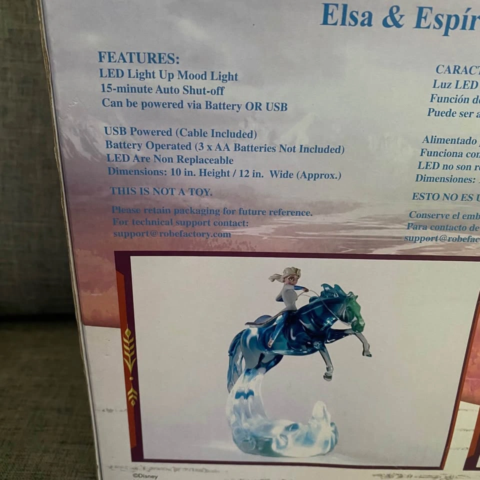 Disney Frozen 2 Elsa & The Water Spirit Mood Light - photo 5
