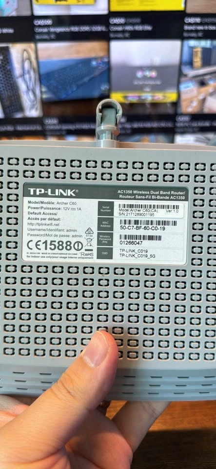 TP-Link Archer C60 AC1350 Wireless Dual Band Router - photo 2