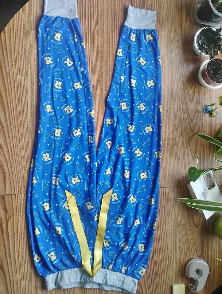 #29 Riverdale River Vixens Cheerleader pajama jogger pants size