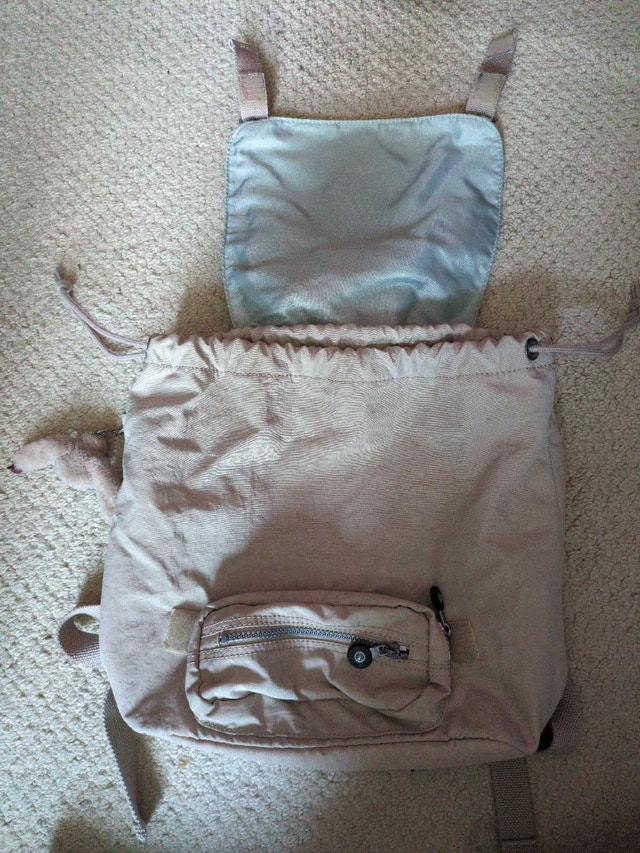 Kipling Backpack Beige - photo 2