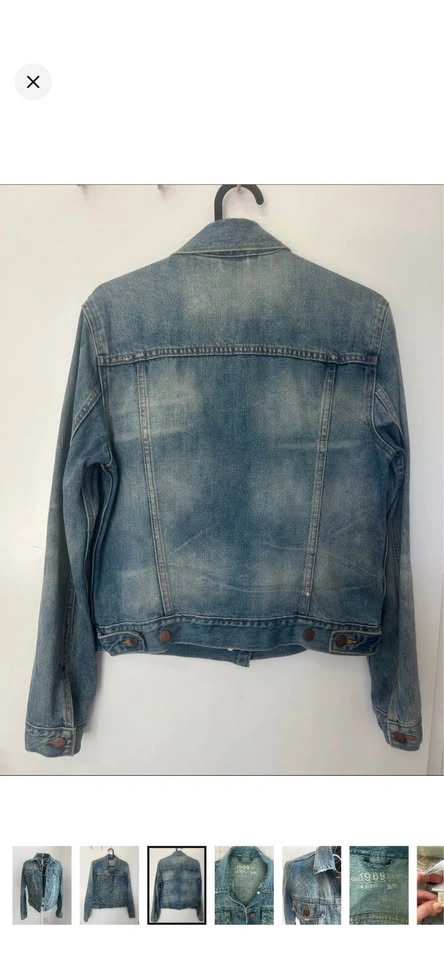GAP 1969 Icon Flap Medium Wash Denim Jean Jacket Size S - photo 2