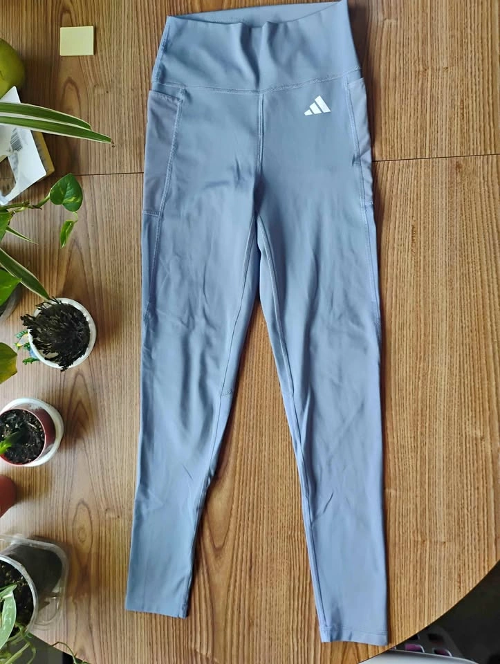 Adidas Optime Stash Pocket High Waisted 7/8 Leggings XS