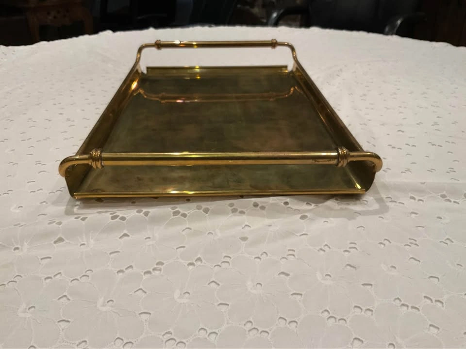 Tray Brass Vintage - photo 5