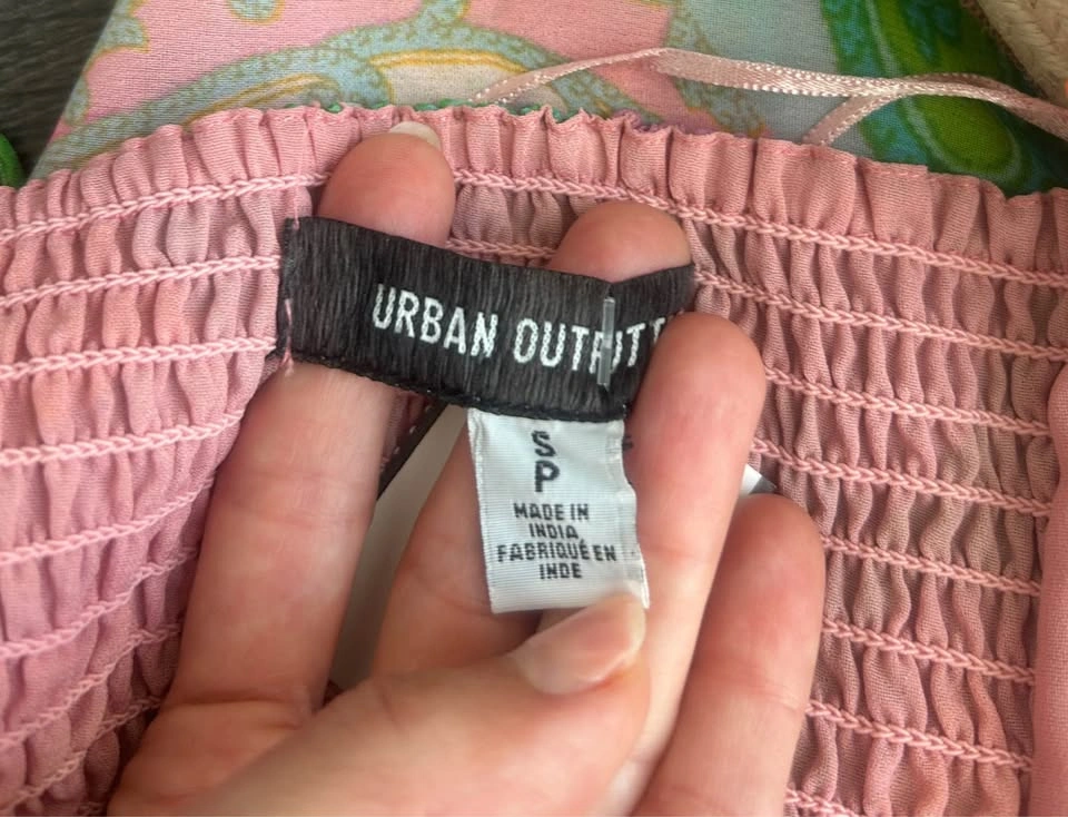 Urban Outfitters Floral Asymmetric Midi Slip Dress - Small - photo 4