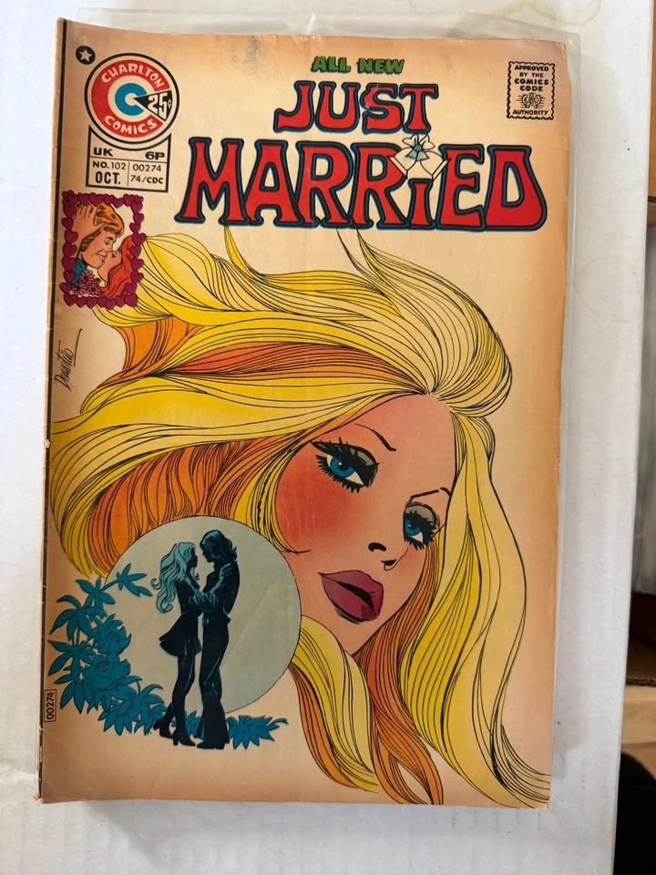 Vintage Romance Comics Lot – 7 Books – Charlton, Marvel, DC – 19 - photo 4