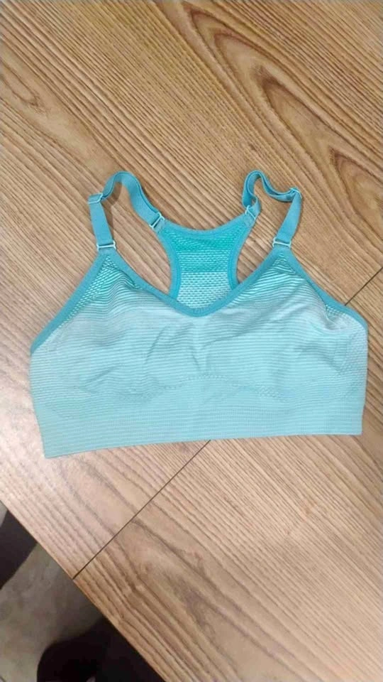 Athletic Works Teal Cami Yoga Bra size Medium