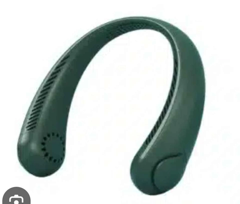 Green portable neck fan - photo 3