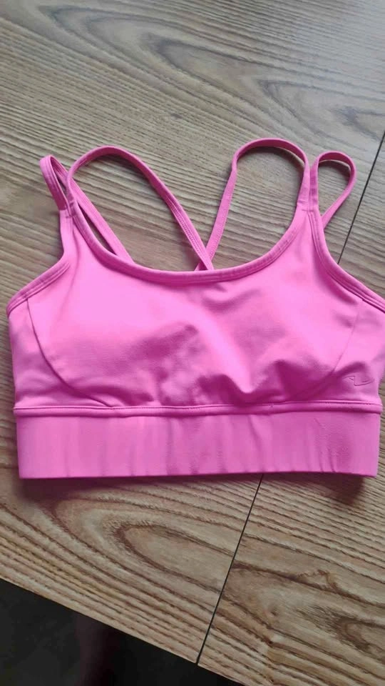Athletic Works Pink Strappy Sports Bra Size XS