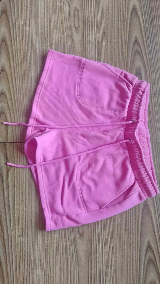 Ardene French Terry Lounge Shorts Pink Size Medium