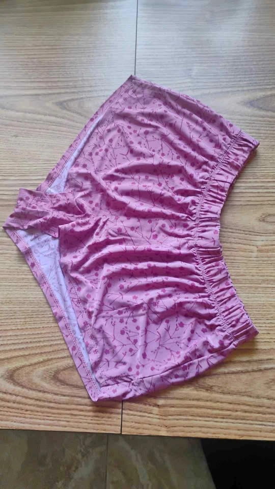 #131 Pink Floral Lounge or Pajama Shorts size Medium