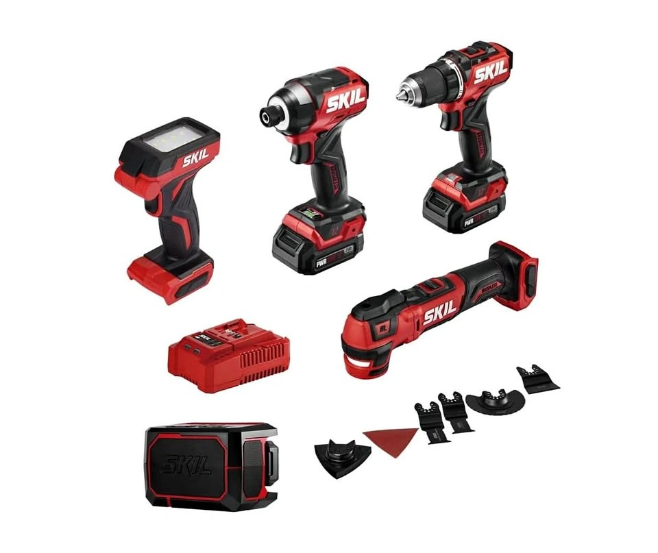 SKIL Brushless 12V 5-Tool Compact Combo Kit