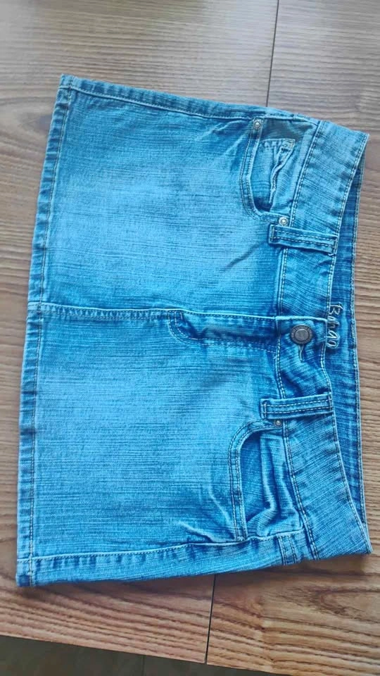 Bongo Vintage Y2K Low-Rise Denim Mini Skirt Size 7